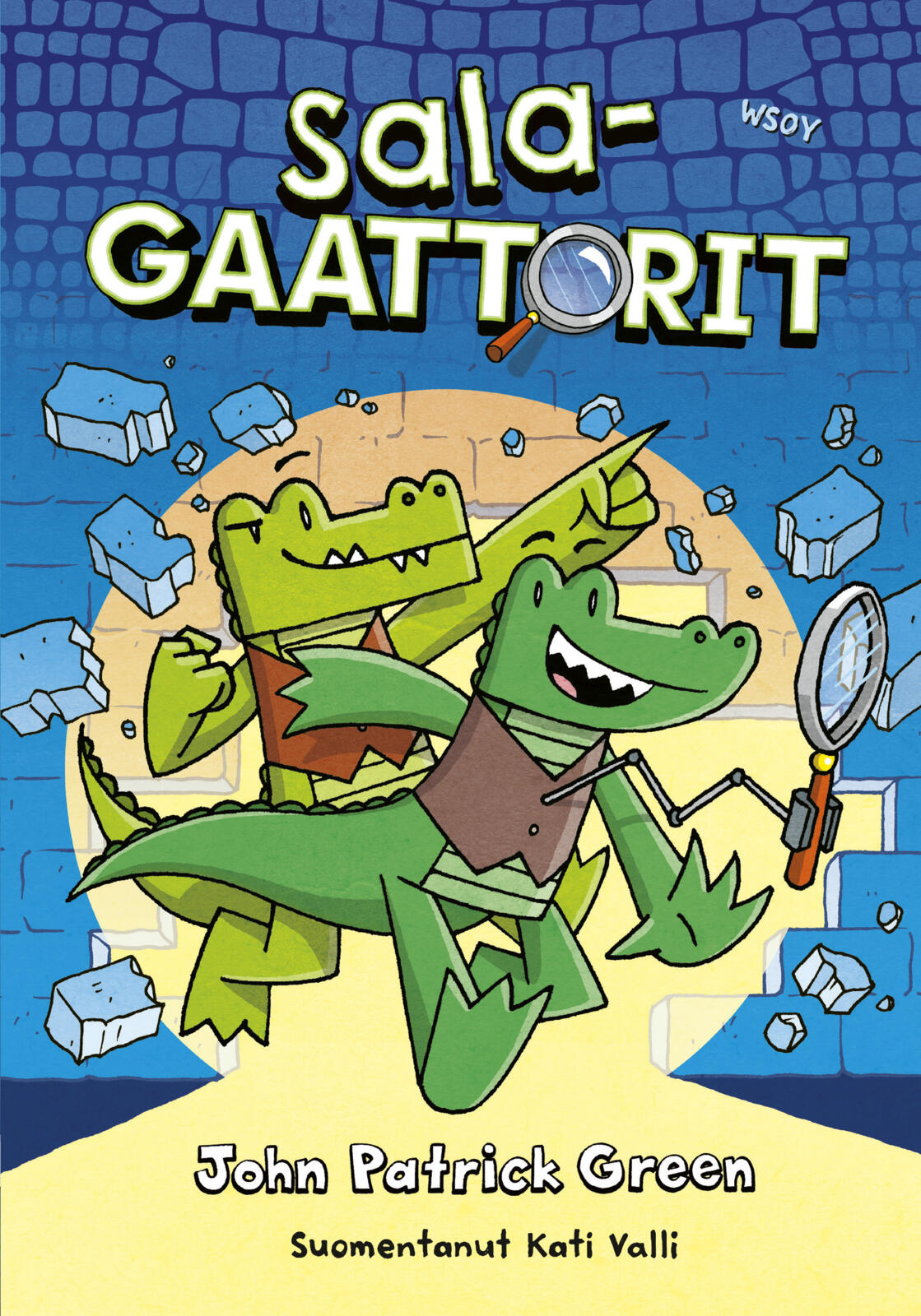 Etukansi. John Patrick Green Salagaattorit