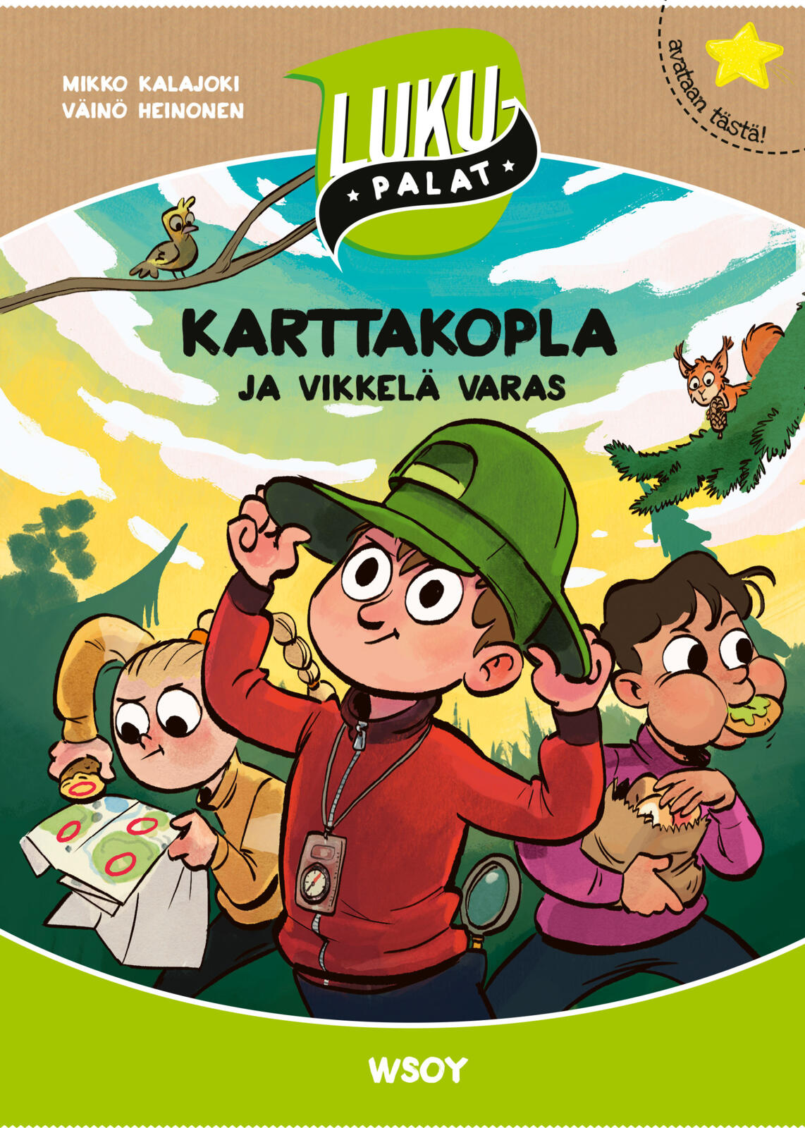 Etukansi. Mikko Kalajoki Karttakopla ja vikkelä varas