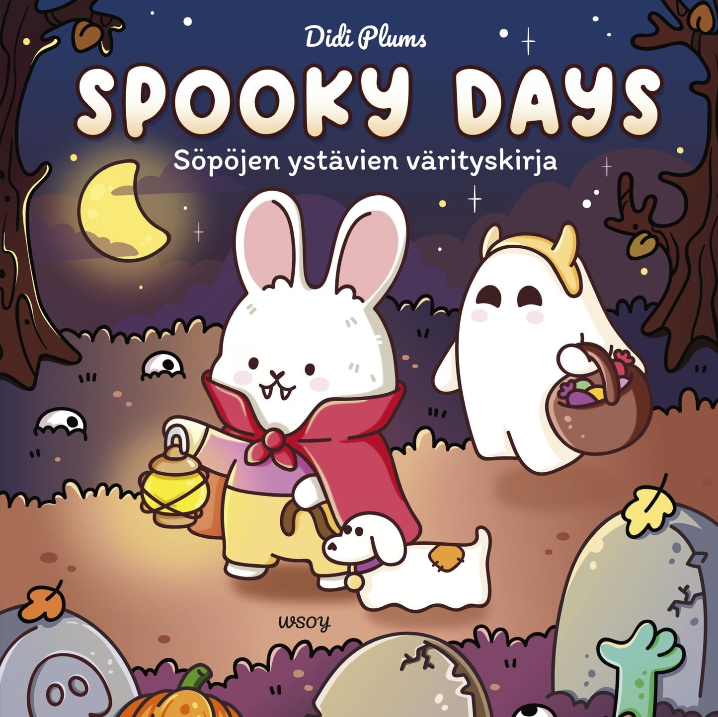 Etukansi. Didi Plums Spooky Days