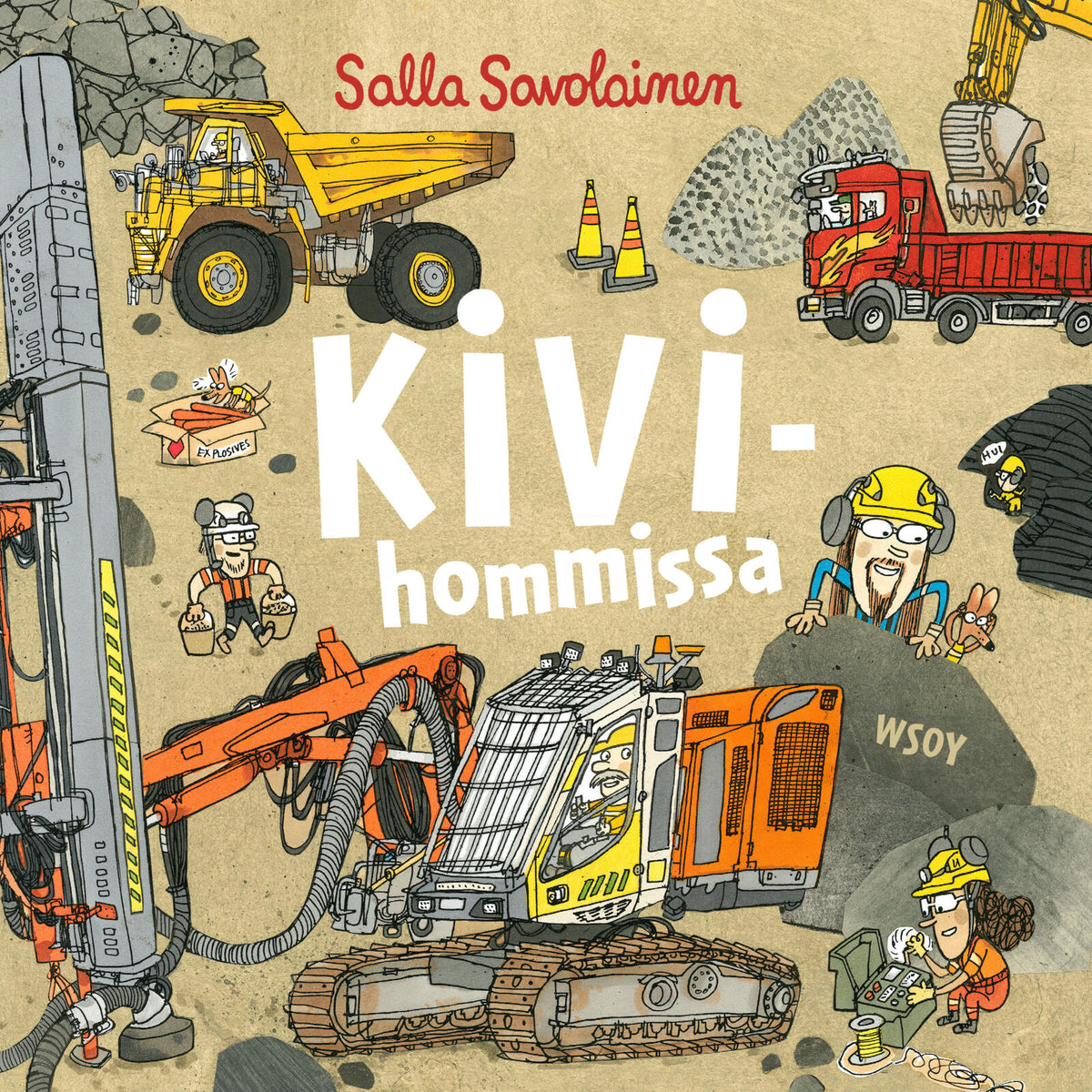 Etukansi. Salla Savolainen Kivihommissa