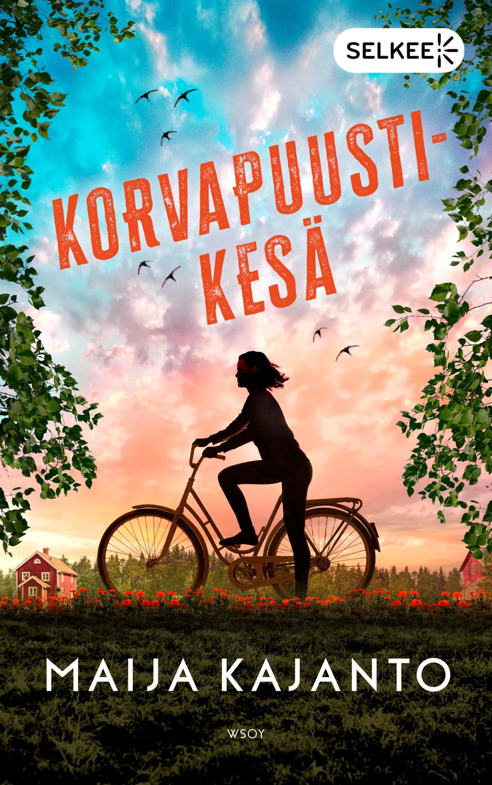 Etukansi. Maija Kajanto Korvapuustikesä (selkokirja)