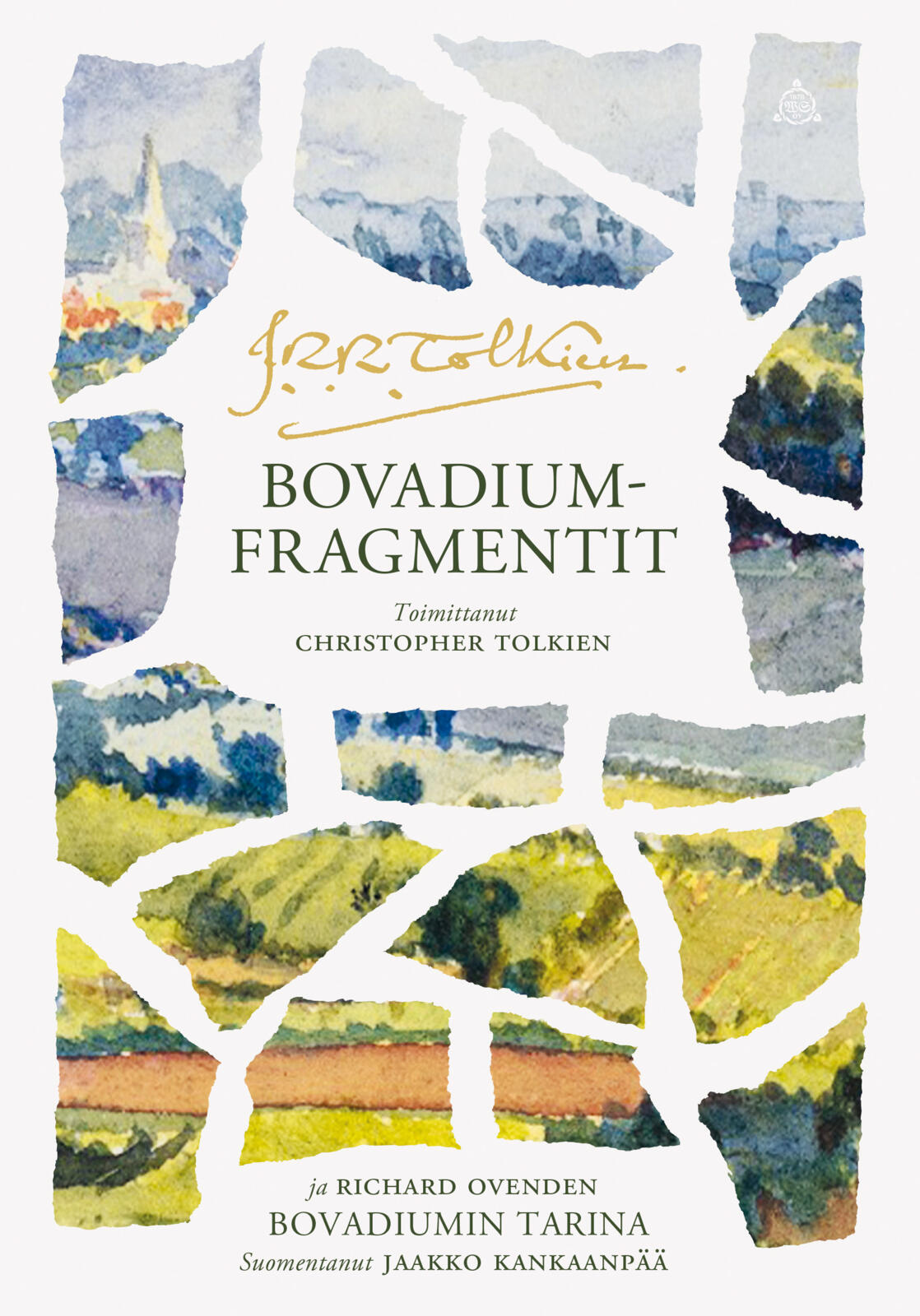 Etukansi. J. R. R. Tolkien Bovadium-fragmentit
