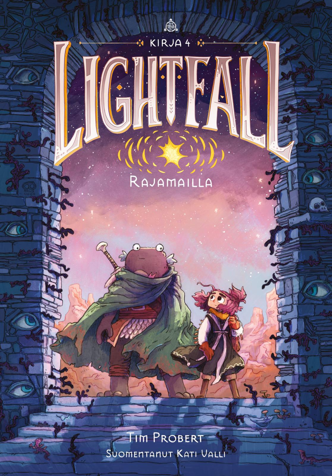 Etukansi. Tim Probert Lightfall 4: Rajamailla