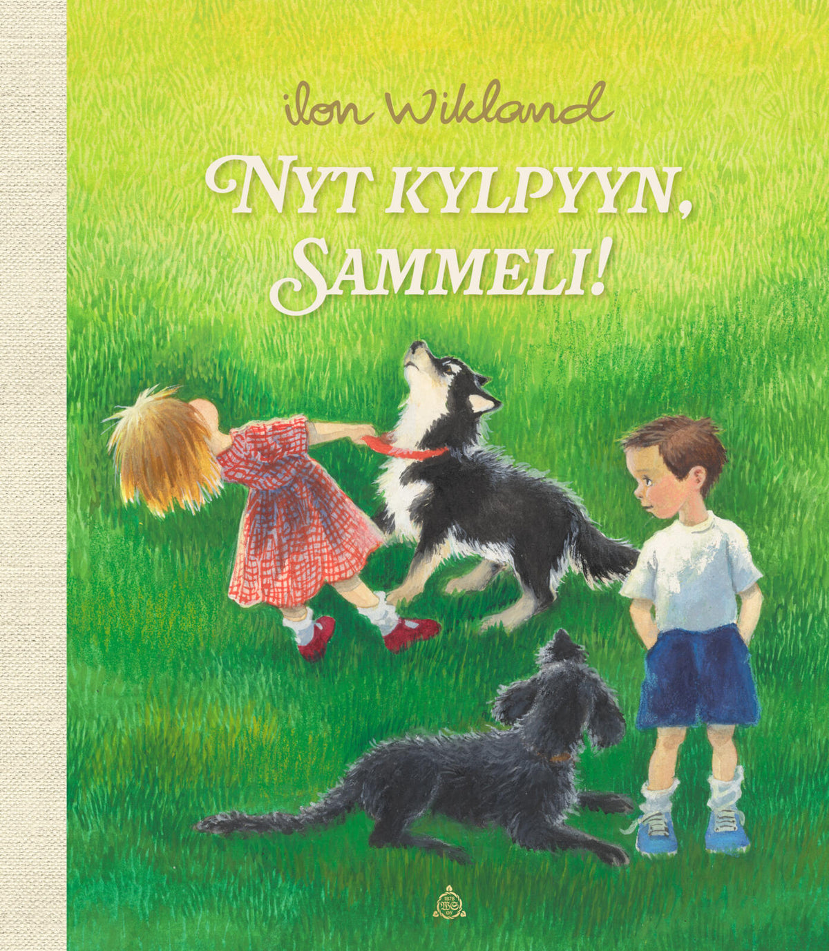 Etukansi. Ilon Wikland Nyt kylpyyn, Sammeli!