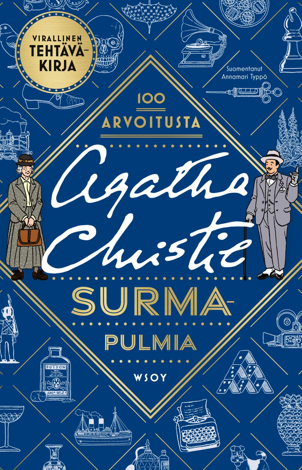 Etukansi. Agatha Christie Surmapulmia