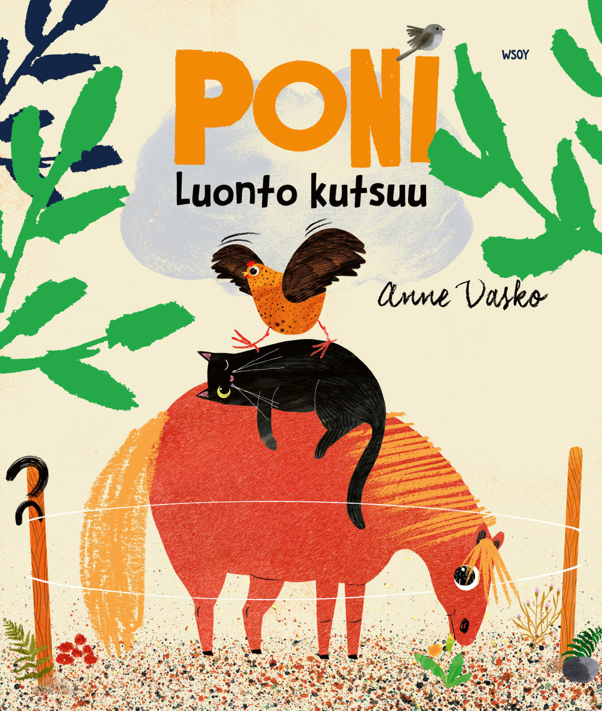 Etukansi. Anne Vasko Poni: Luonto kutsuu