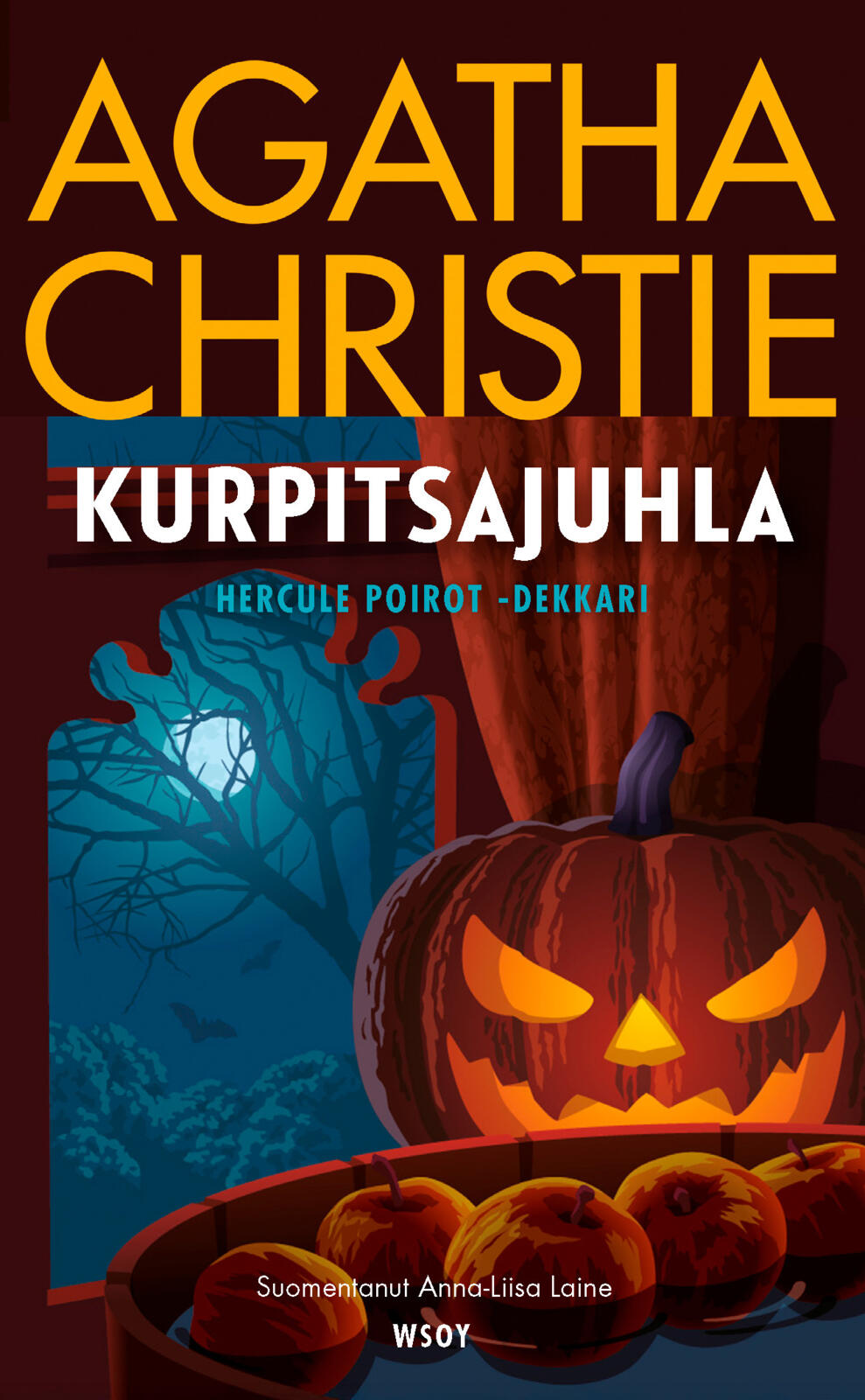Etukansi. Agatha Christie Kurpitsajuhla