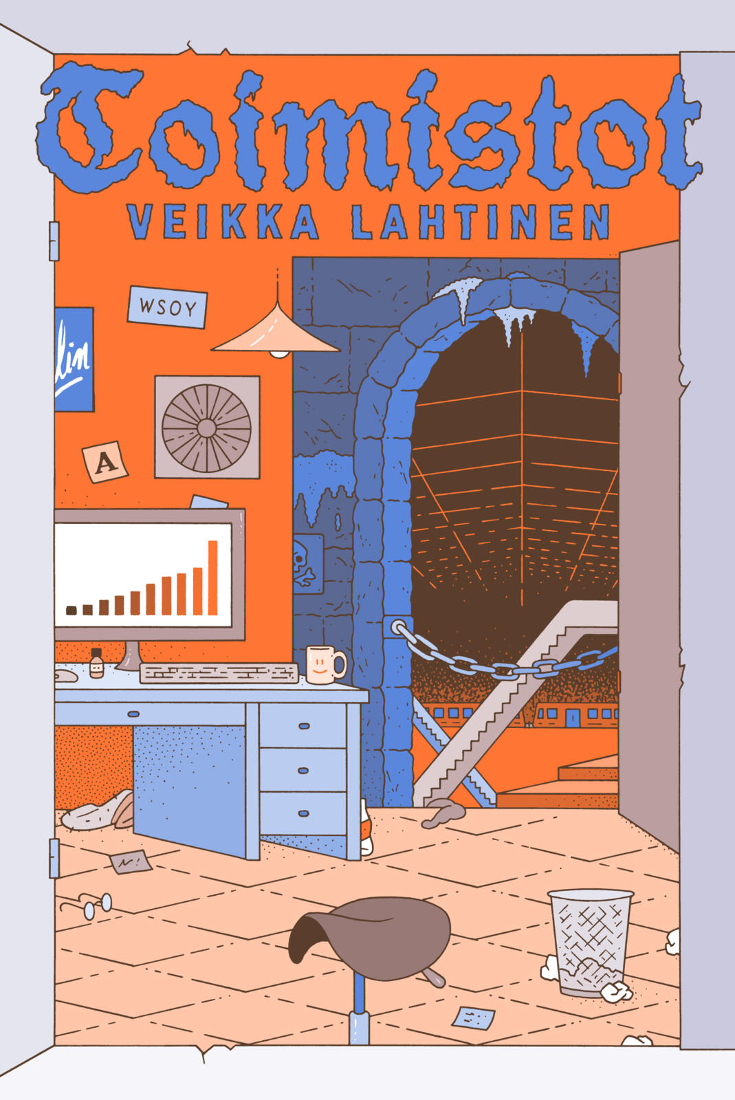 Etukansi. Veikka Lahtinen Toimistot