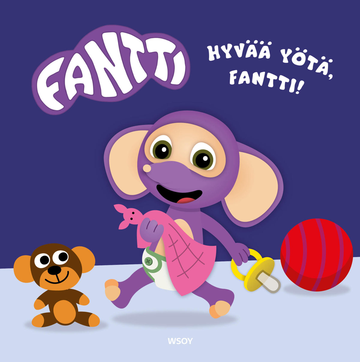 Etukansi. Knut Næsheim Hyvää yötä, Fantti!