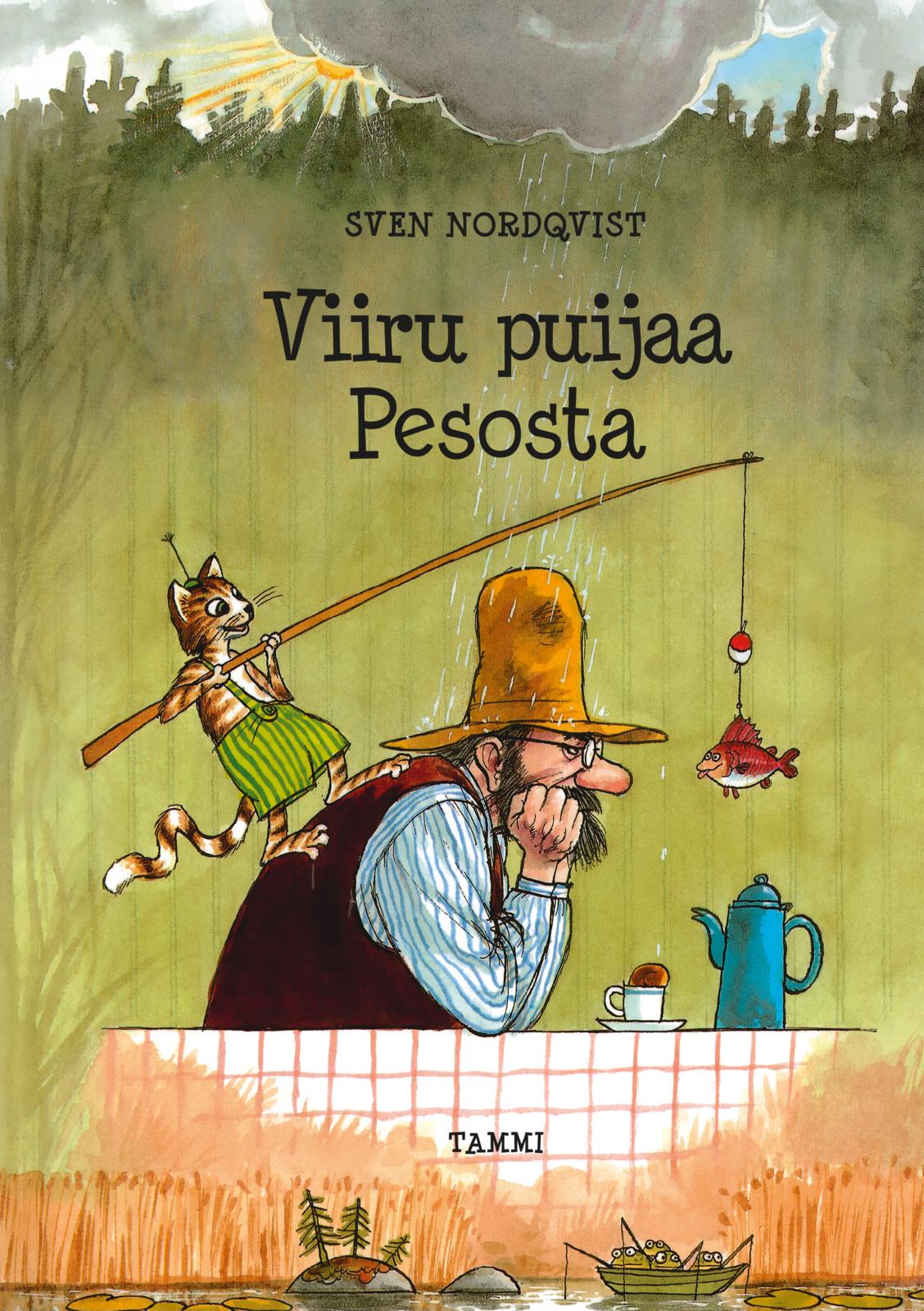 Etukansi. Sven Nordqvist Viiru puijaa Pesosta