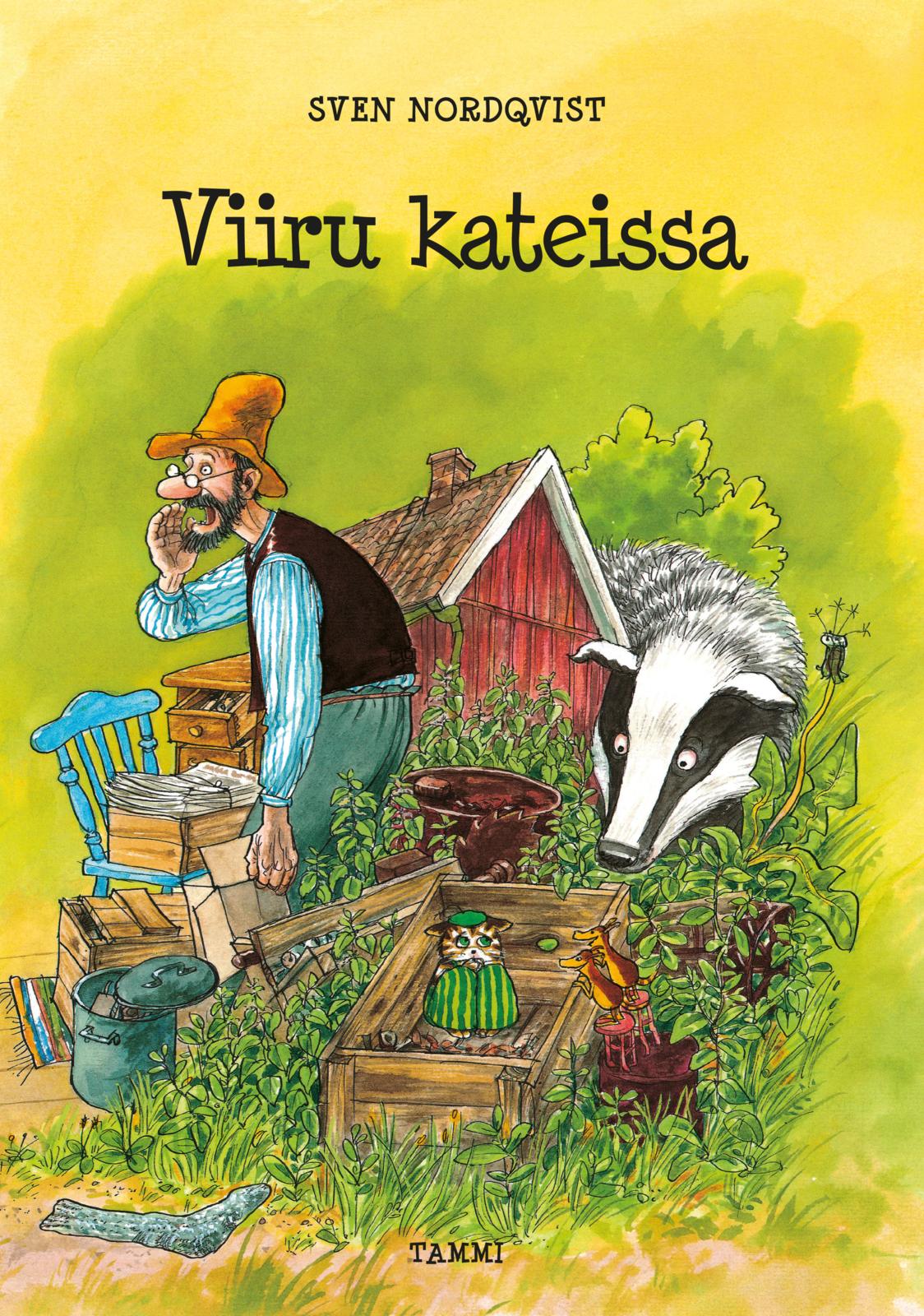 Etukansi. Sven Nordqvist Viiru kateissa