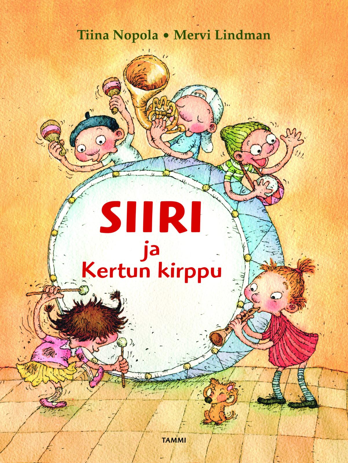 Etukansi. Tiina Nopola Siiri ja Kertun kirppu