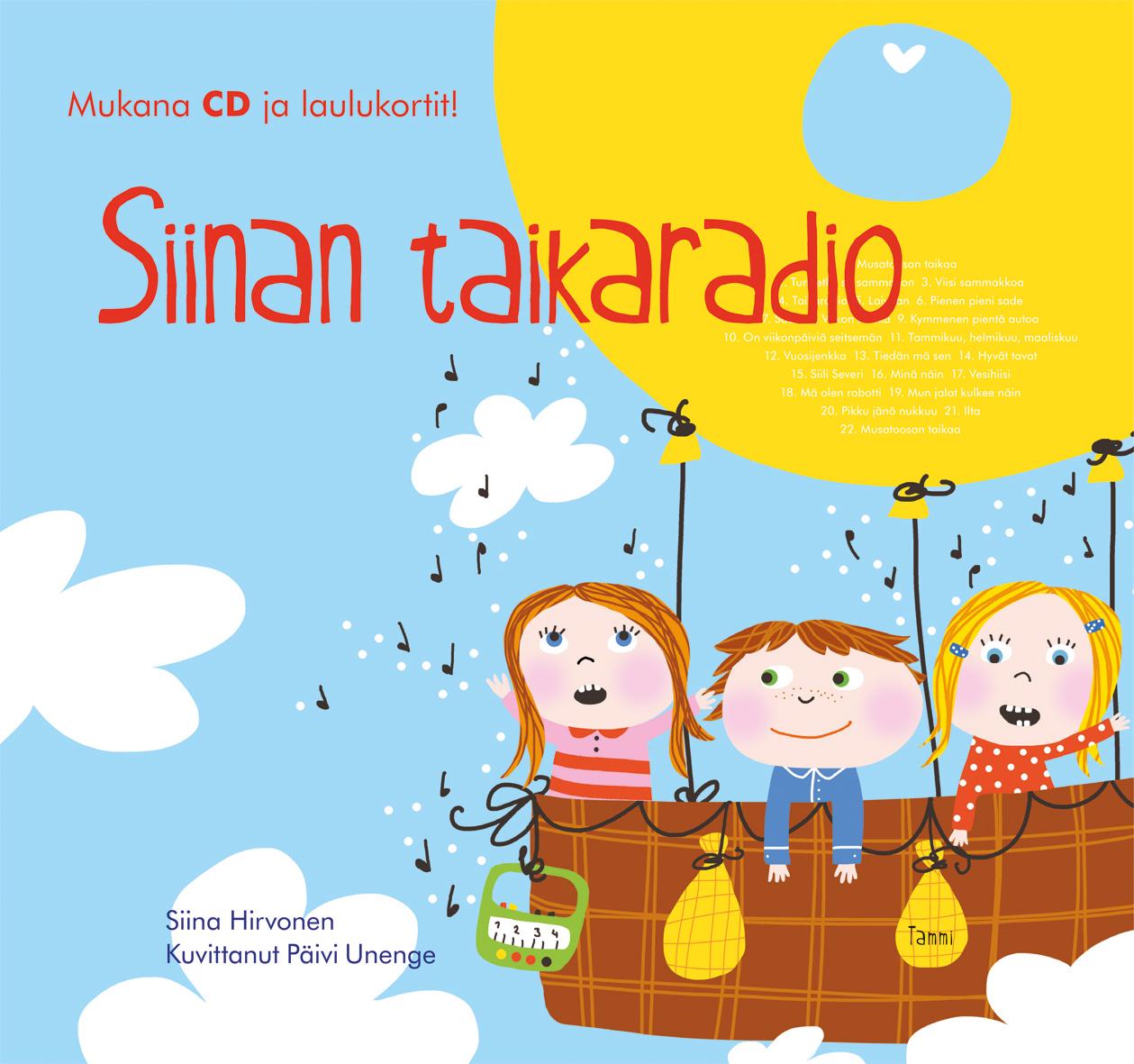Etukansi. Siina Hirvonen Siinan taikaradio