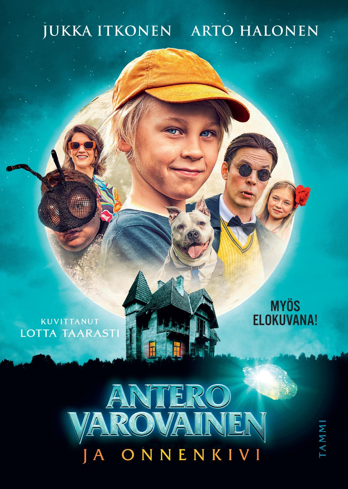 Etukansi. Jukka Itkonen Antero Varovainen ja Onnenkivi