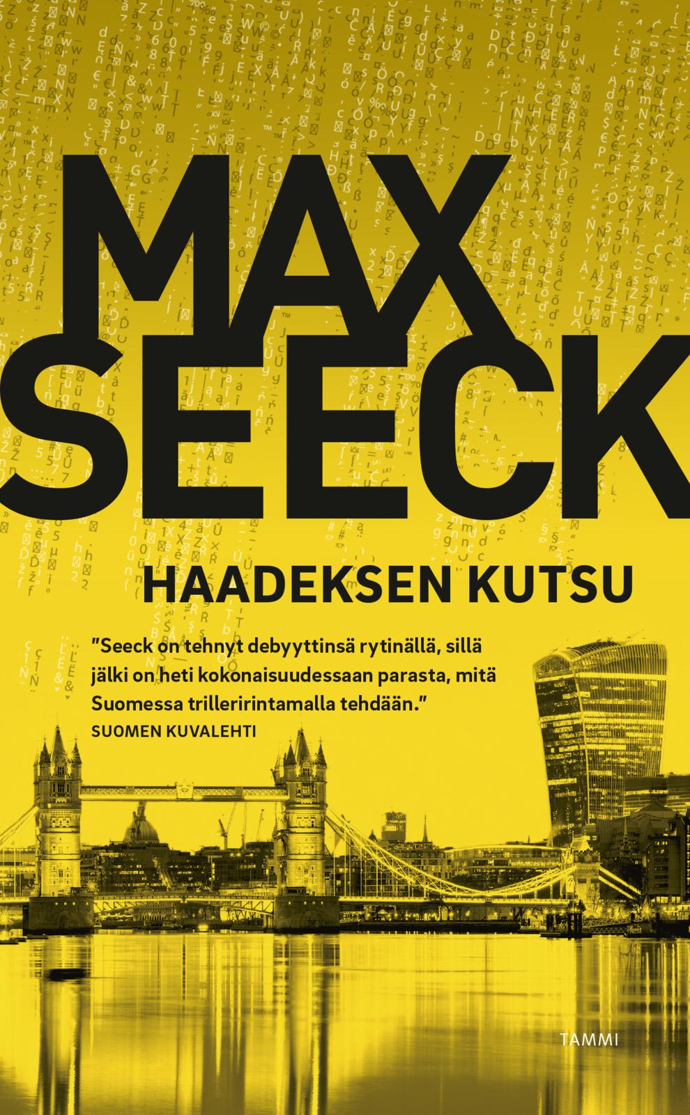 Etukansi. Max Seeck Haadeksen kutsu