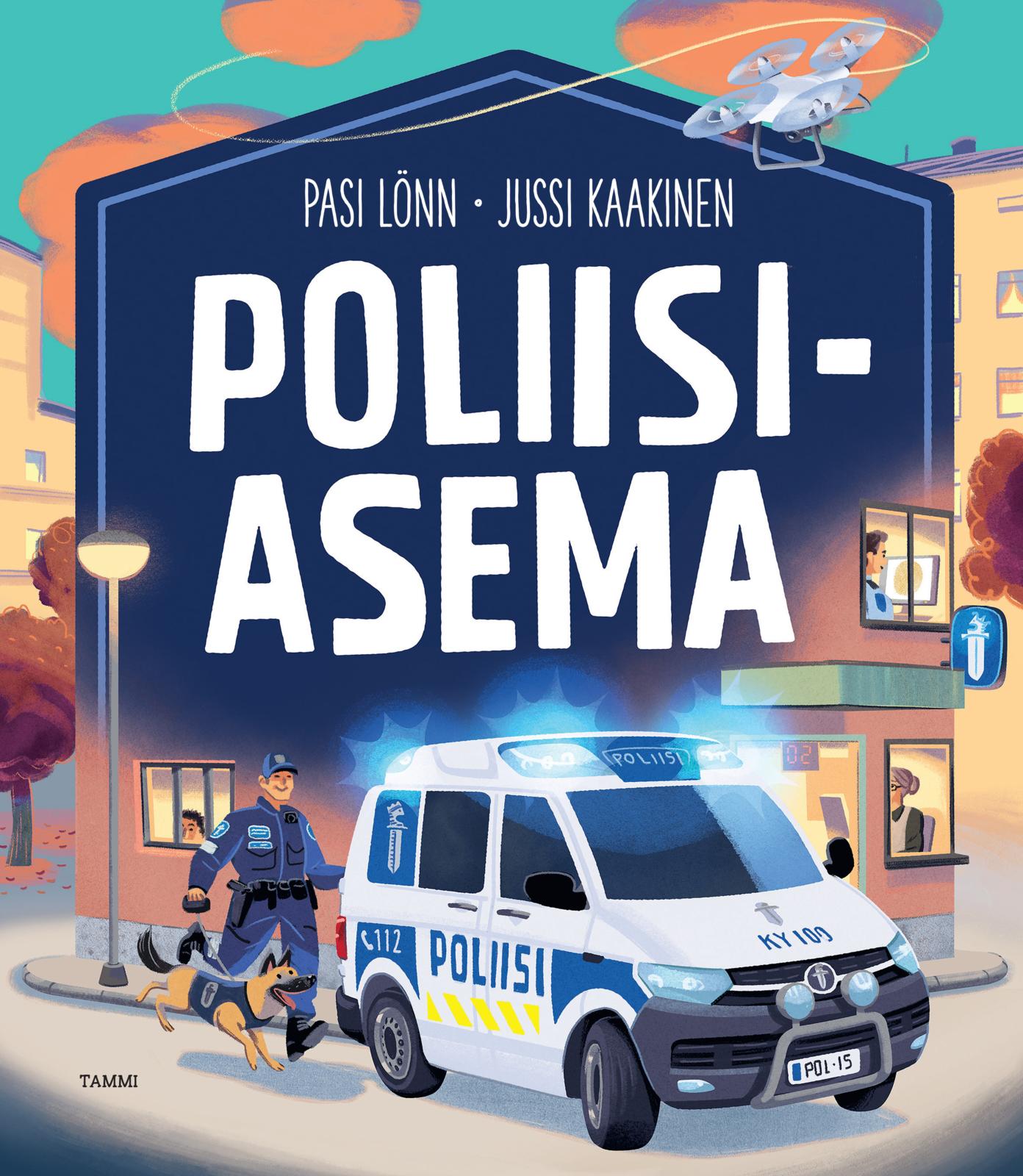 Etukansi. Pasi Lönn. Poliisiasema