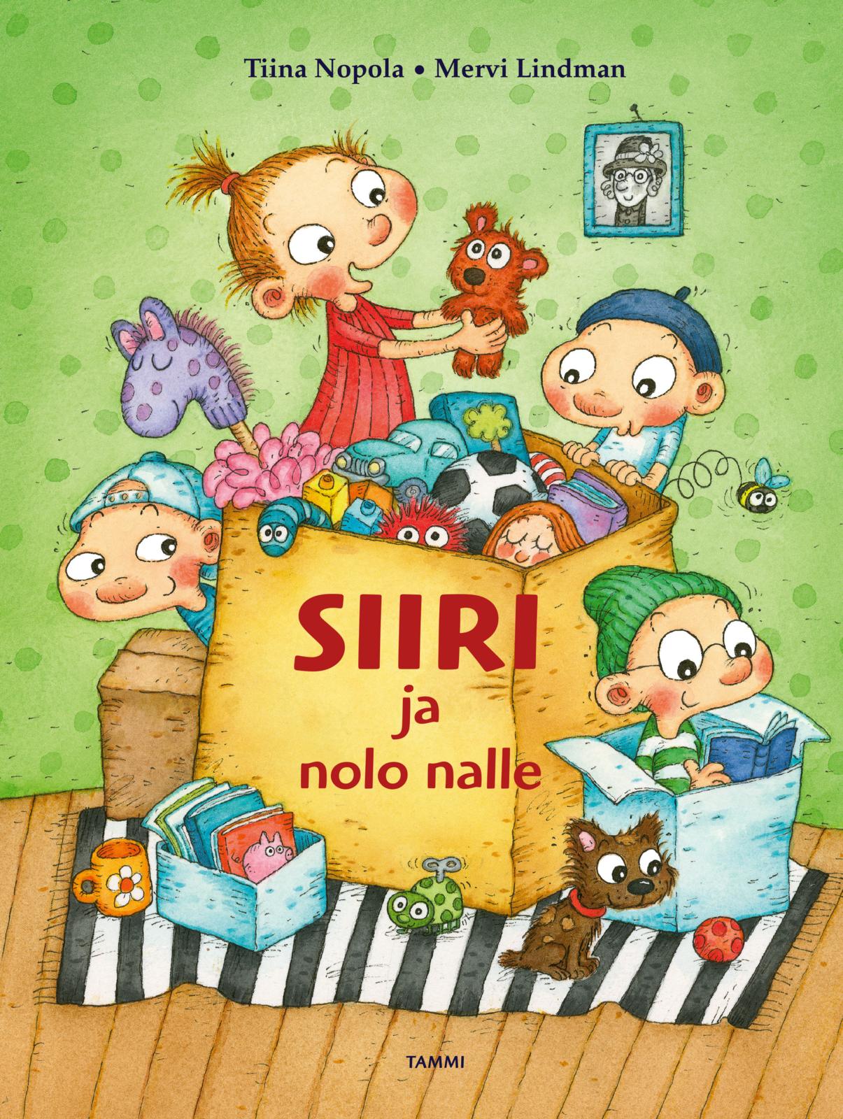 Etukansi. Tiina Nopola Siiri ja nolo nalle