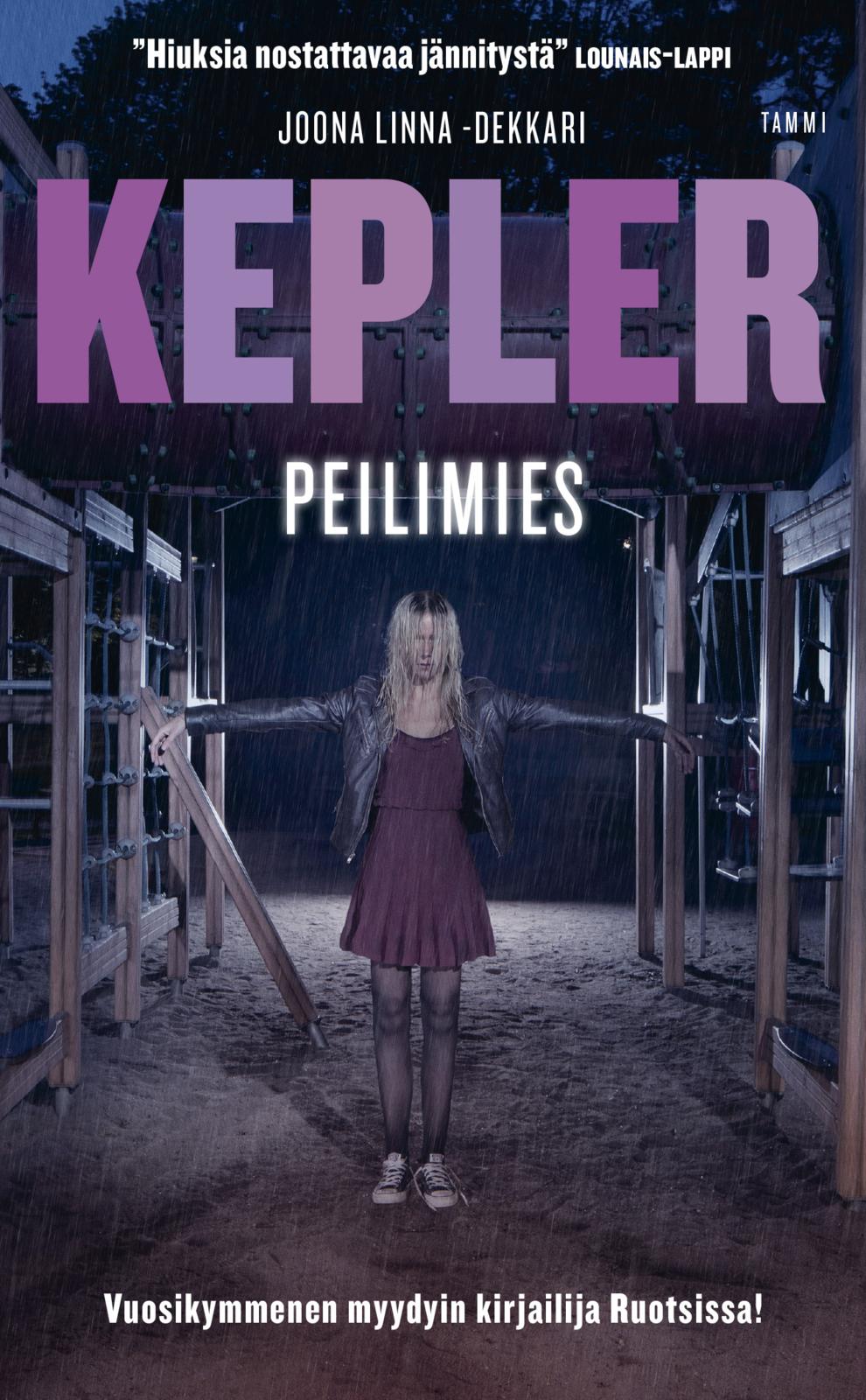 Etukansi. Lars Kepler Peilimies