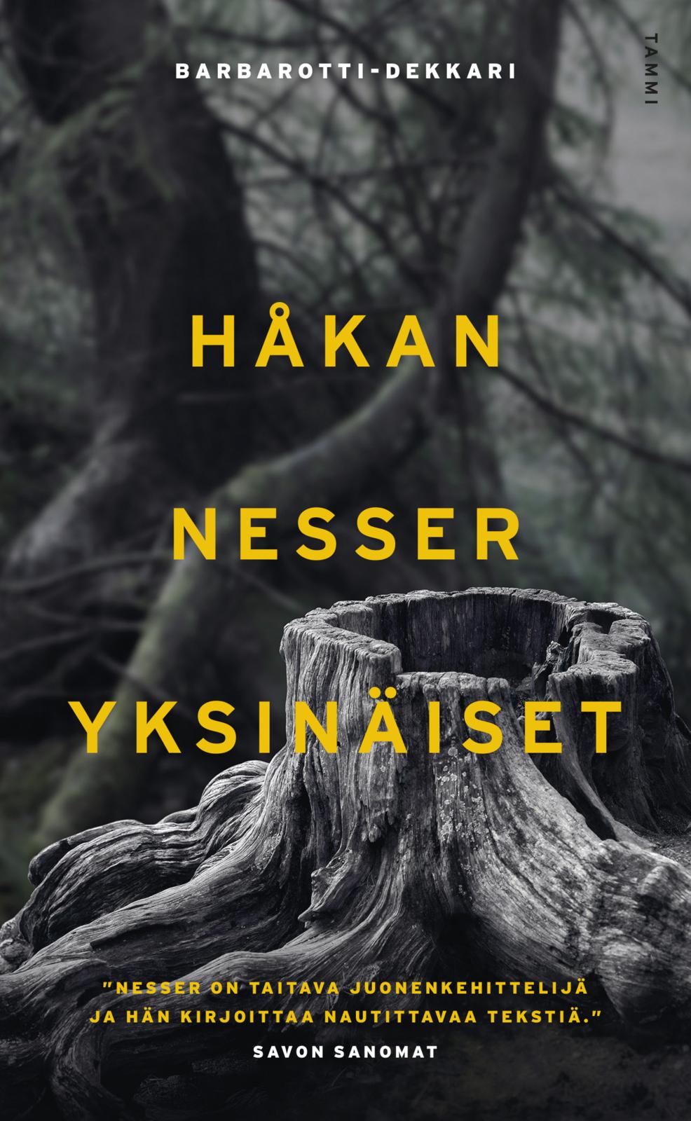 Etukansi. Håkan Nesser Yksinäiset