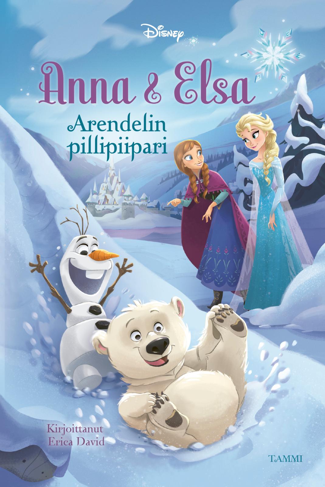 Etukansi. Disney Frozen. Anna & Elsa. Arendelin pillipiipari