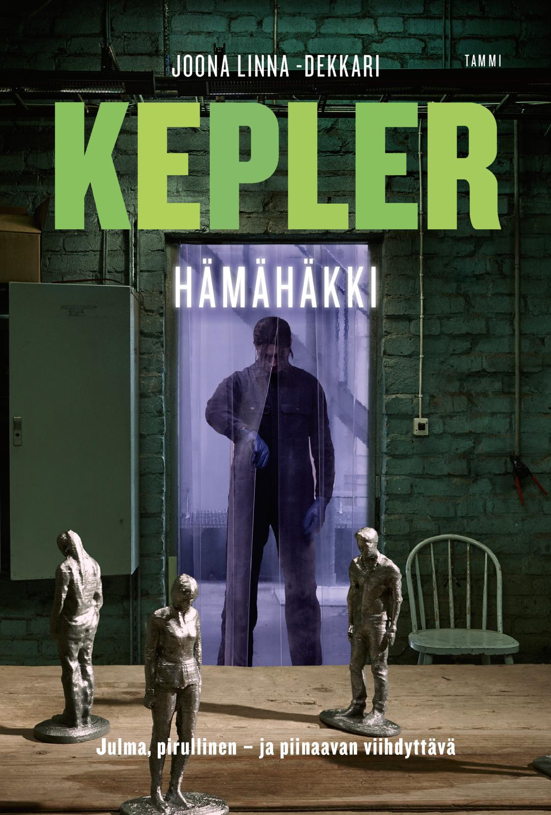 Etukansi. Lars Kepler Hämähäkki