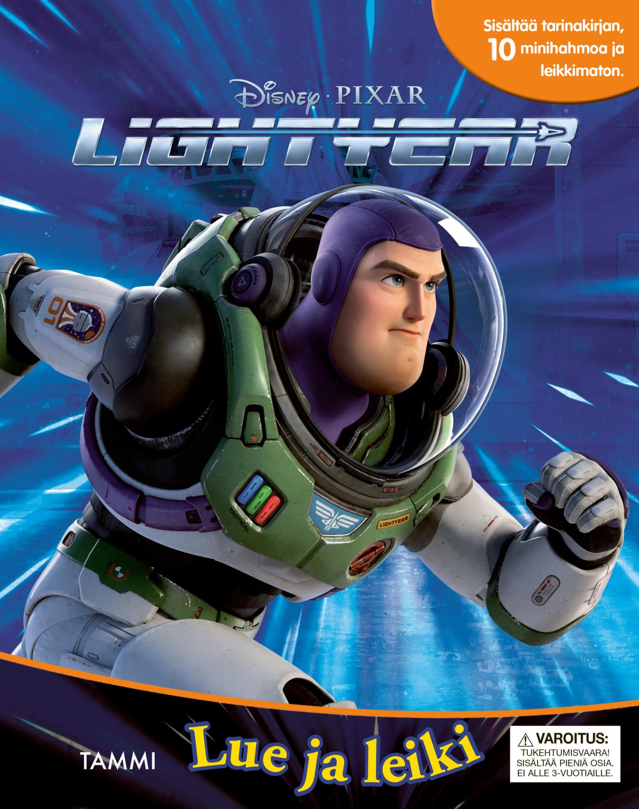 Etukansi. Disney Disney Pixar. Lightyear. Lue ja leiki