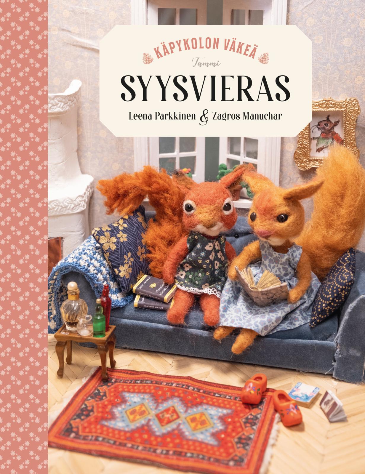 Etukansi. Leena Parkkinen Käpykolon väkeä. Syysvieras