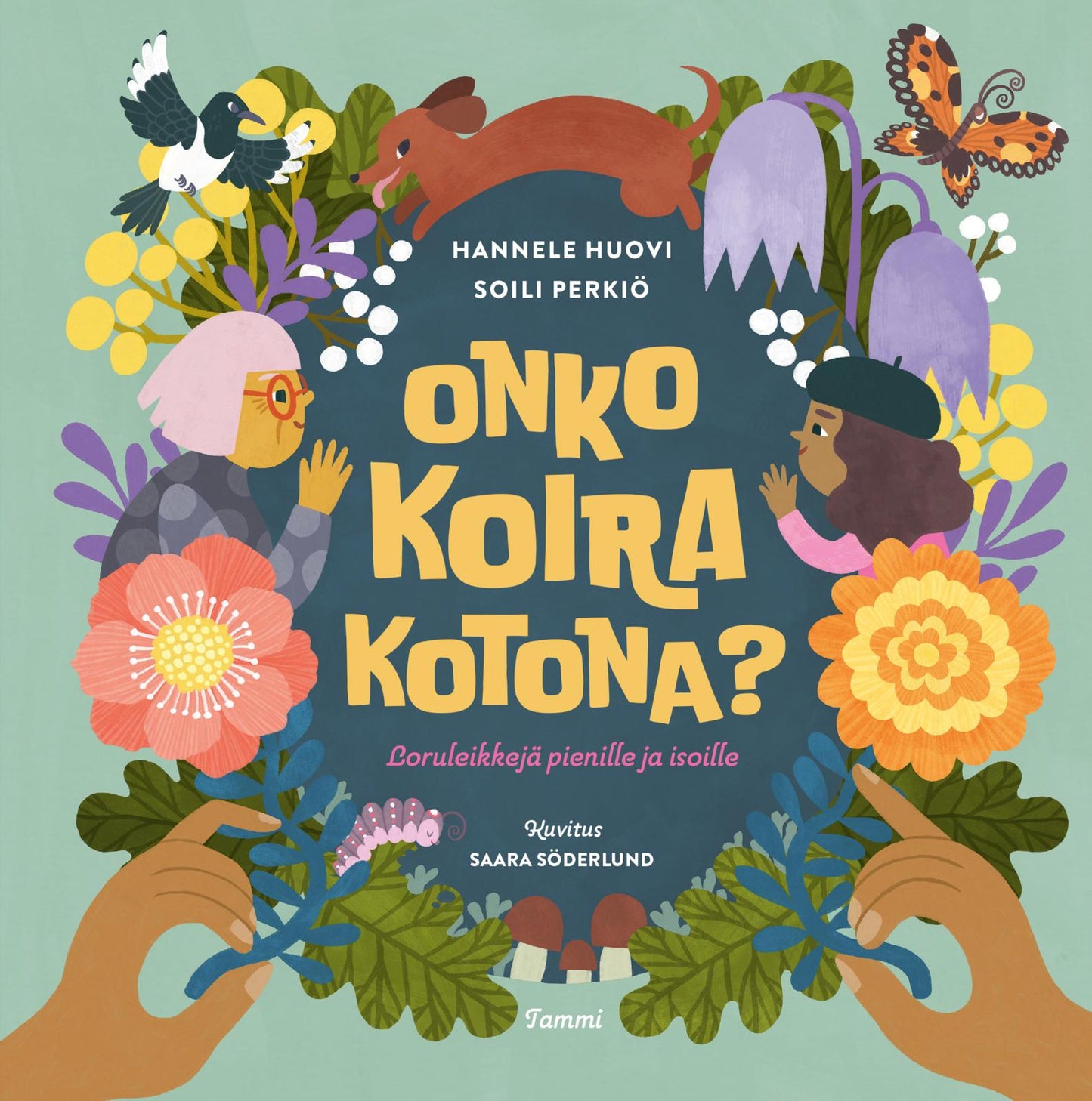 Etukansi. Hannele Huovi Onko koira kotona?