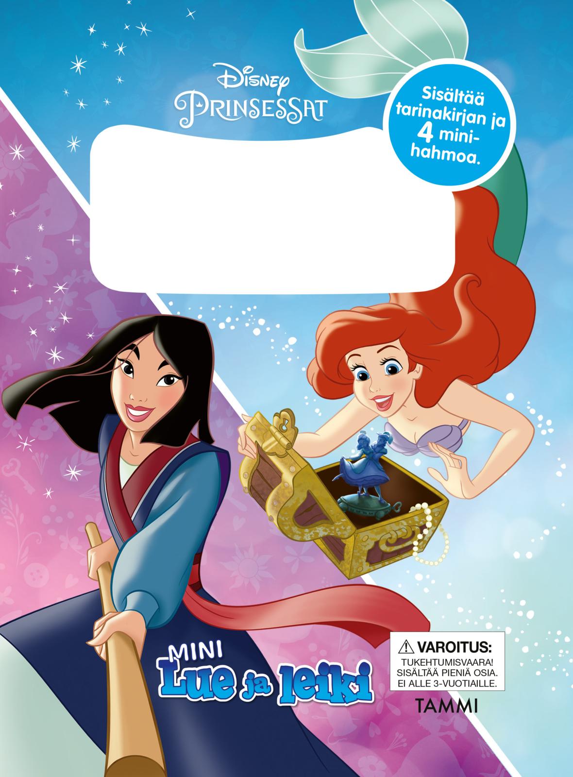 Etukansi. Disney Disney. Prinsessat. Mini Lue ja leiki