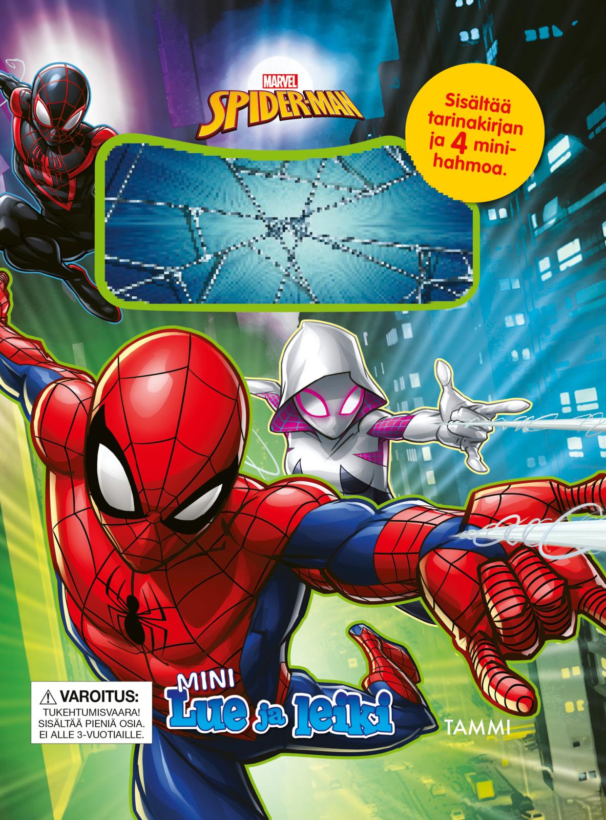 Etukansi. Marvel Marvel. Spider-Man. Mini Lue ja leiki