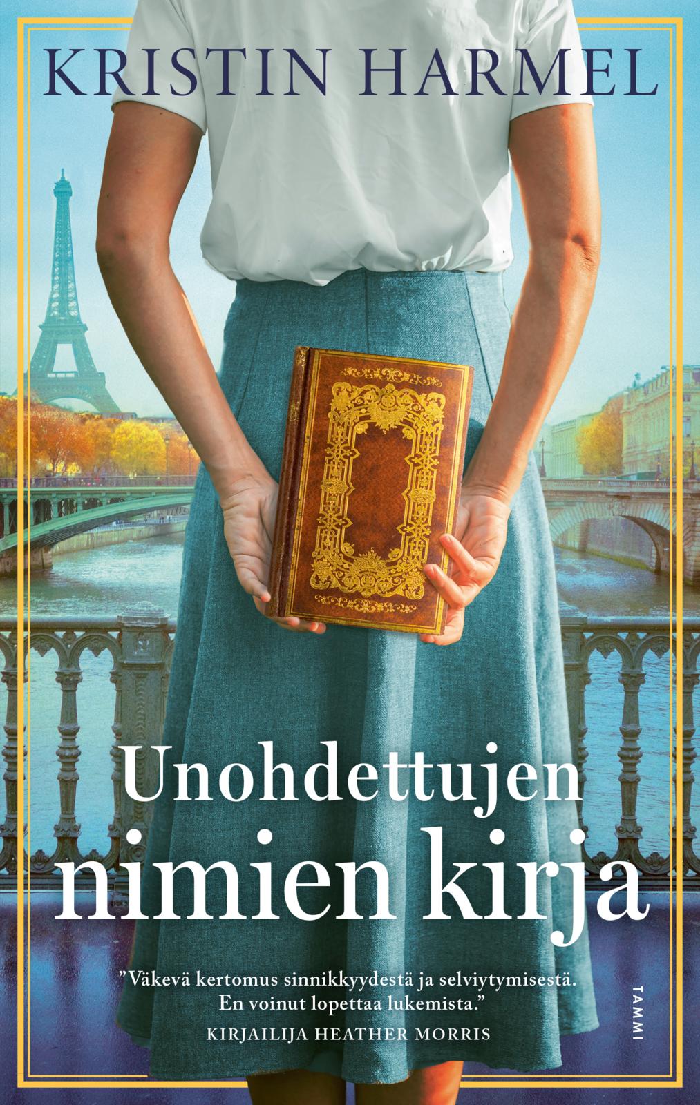 Etukansi. Kristin Harmel Unohdettujen nimien kirja