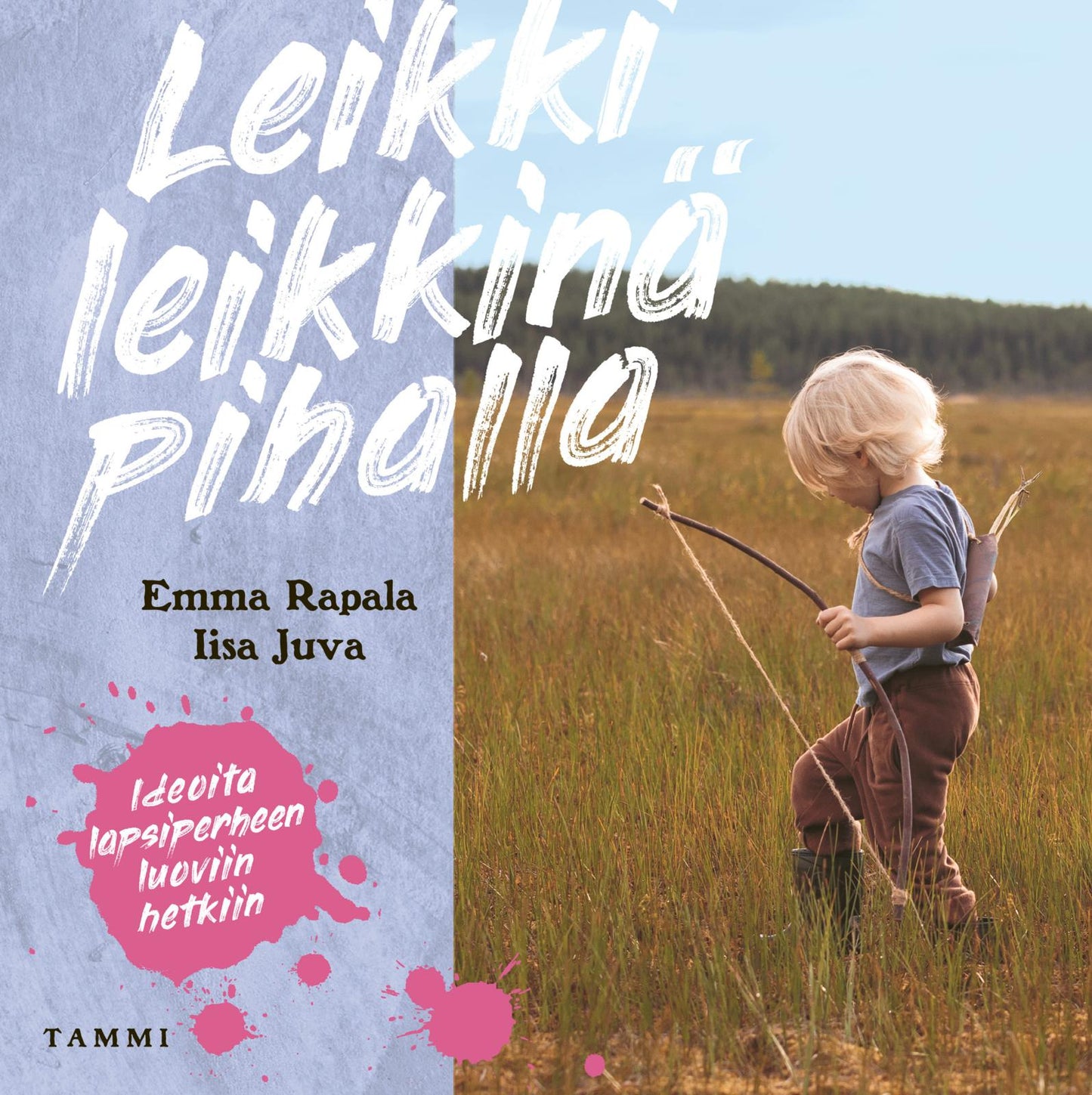 Etukansi. Iisa Juva Leikki leikkinä pihalla