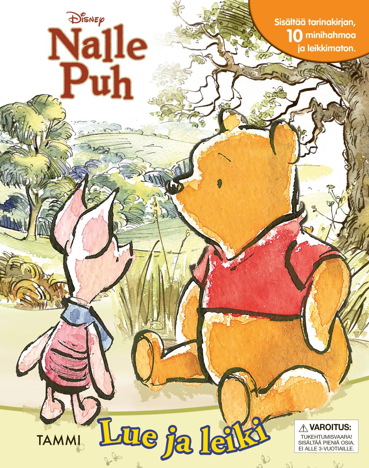 Etukansi. Disney . Disney. Nalle Puh. Lue ja leiki