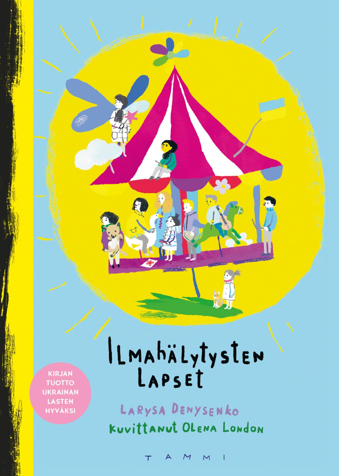Etukansi. Larysa Denysenko Ilmahälytysten lapset