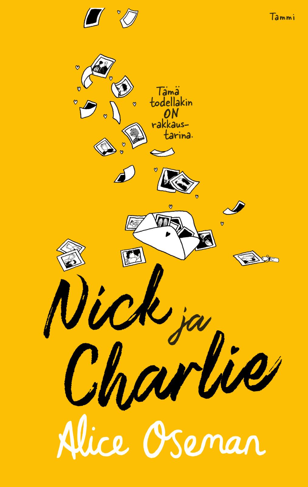 Etukansi. Alice Oseman Nick ja Charlie