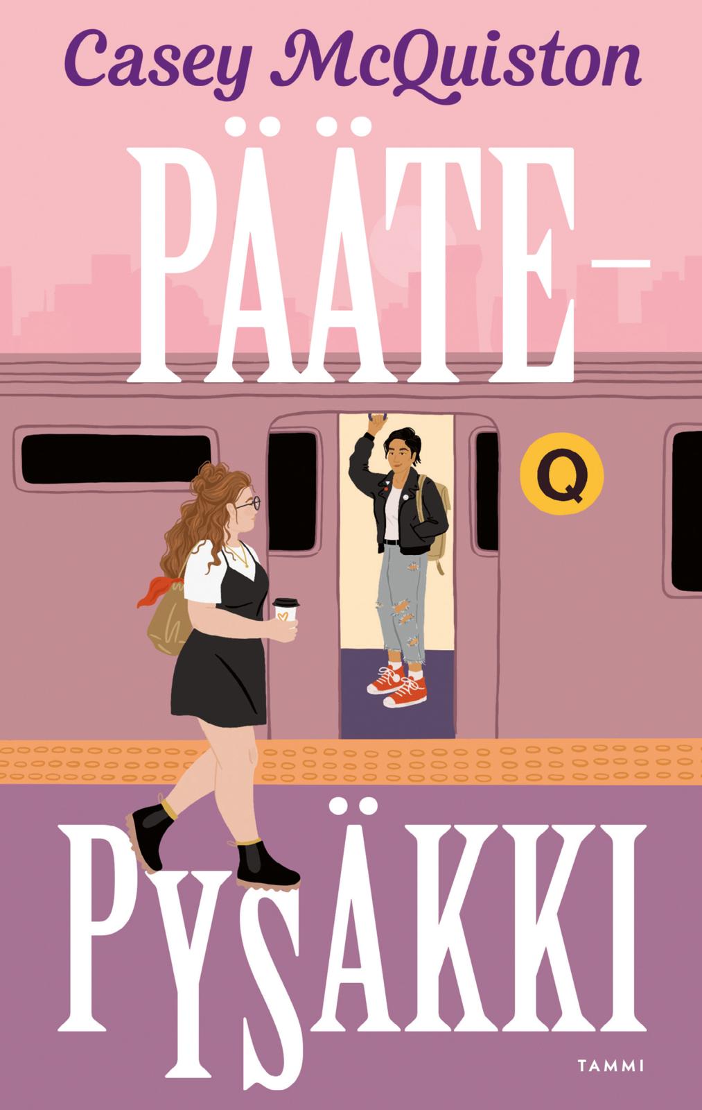 Etukansi. Casey McQuiston. Päätepysäkki