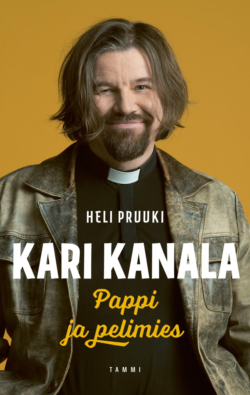 Etukansi. Heli Pruuki Kari Kanala - Pappi ja pelimies