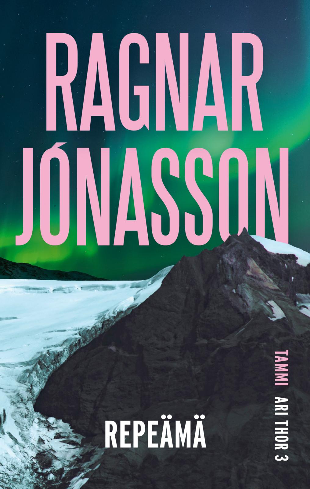Etukansi. Ragnar Jónasson Repeämä