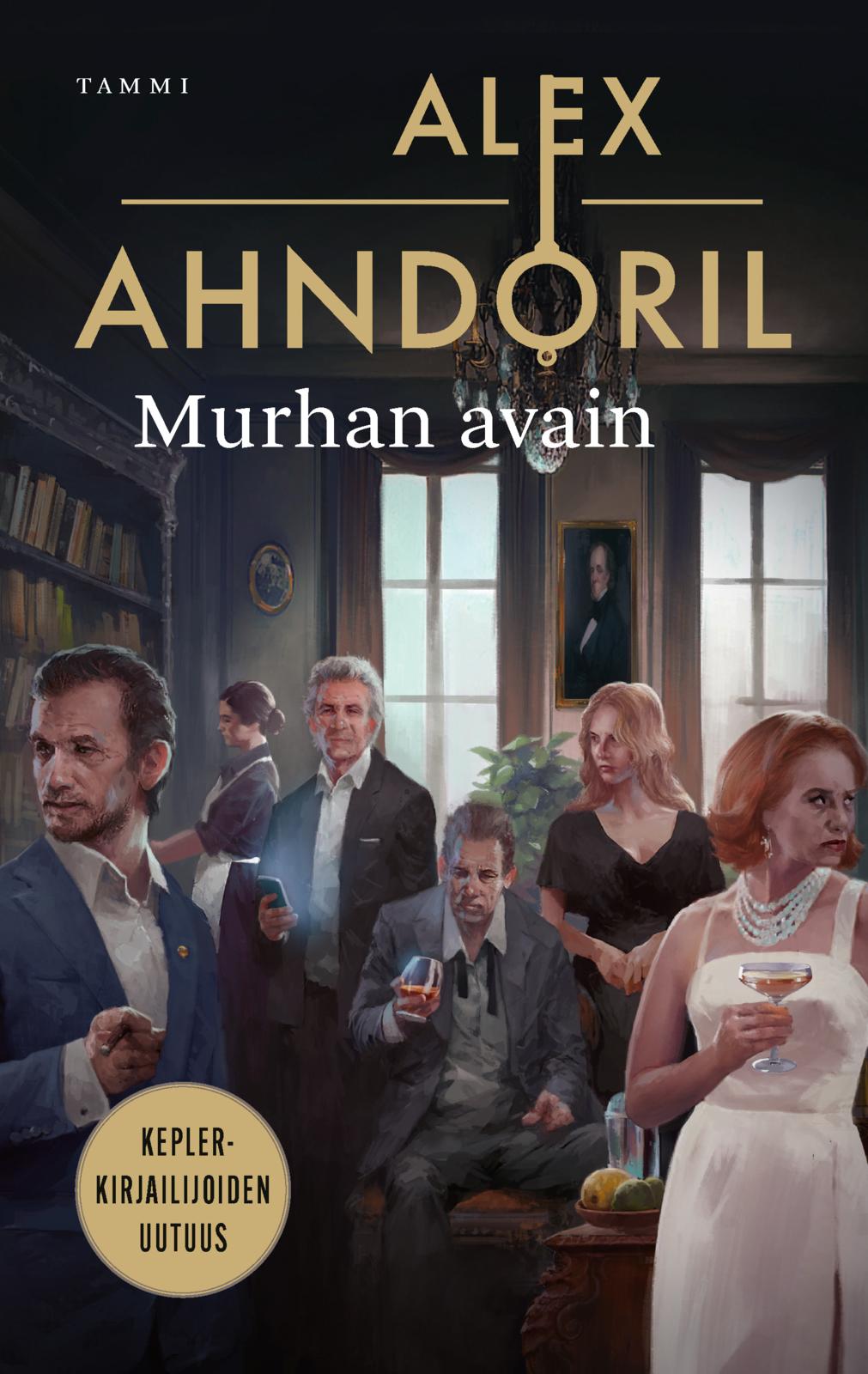 Etukansi. Alex Ahndoril Murhan avain