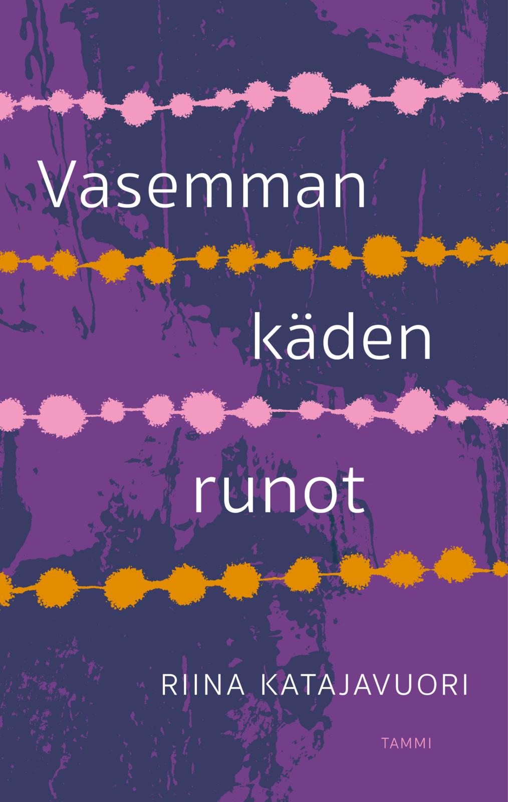 Etukansi. Riina Katajavuori Vasemman käden runot