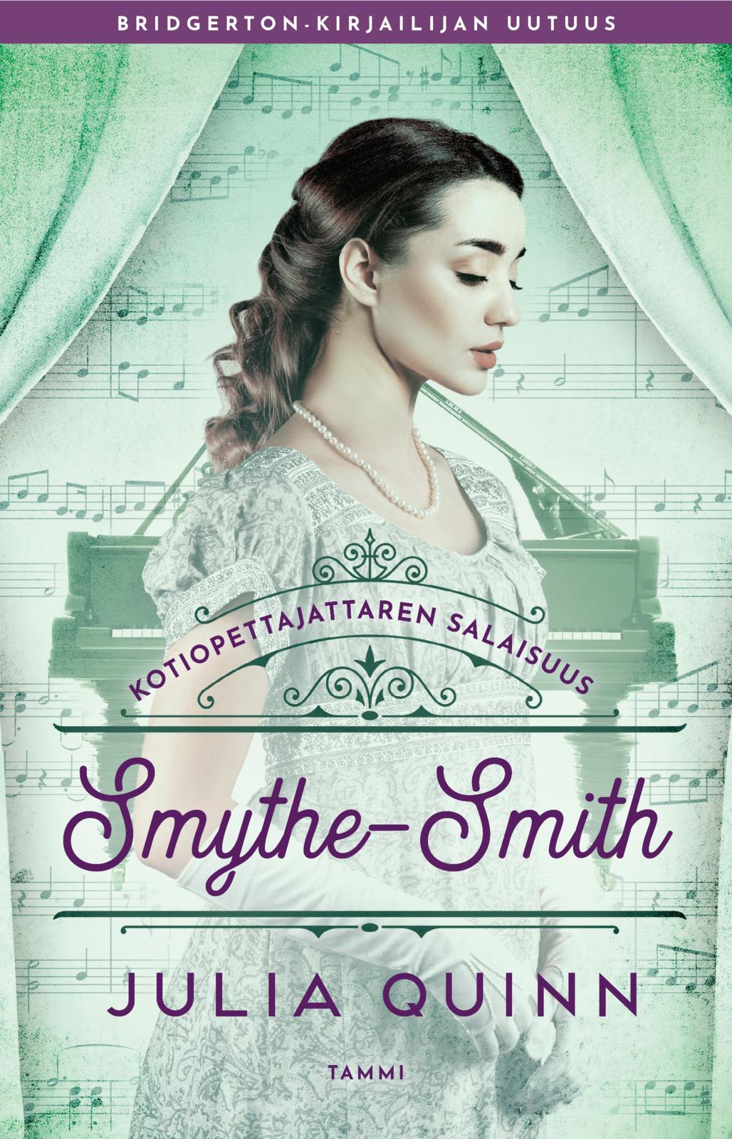 Etukansi. Julia Quinn Kotiopettajattaren salaisuus