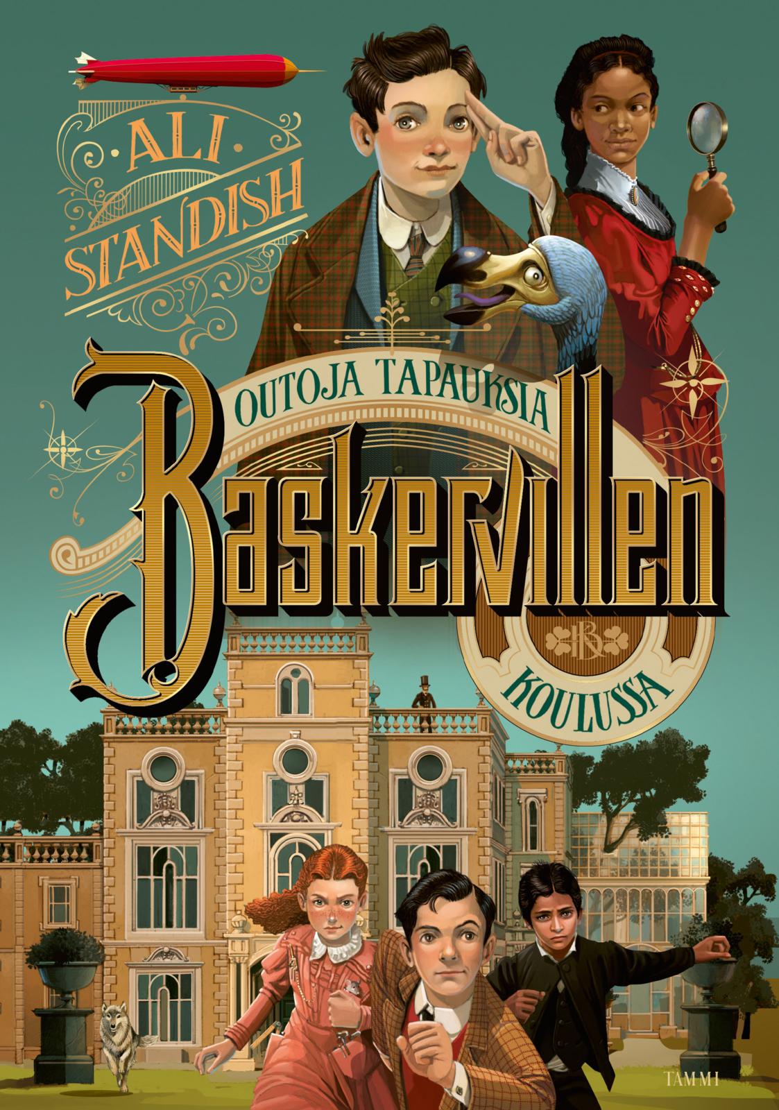 Etukansi. Ali Standish Outoja tapauksia Baskervillen koulussa
