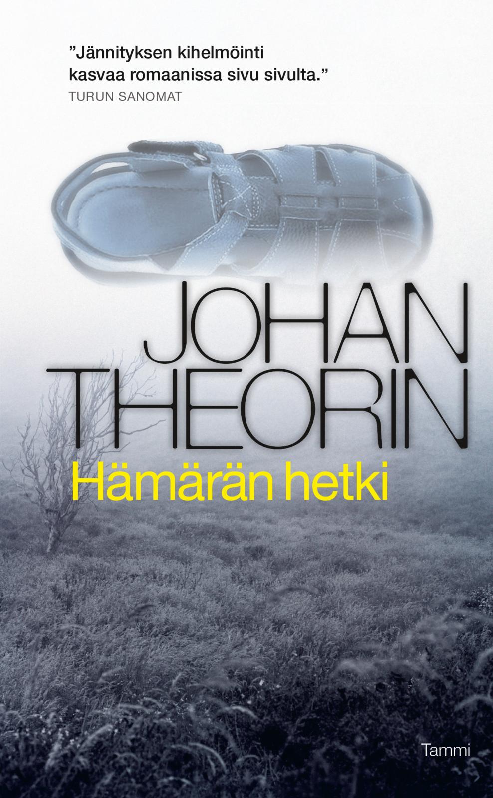 Etukansi. Johan Theorin Hämärän hetki