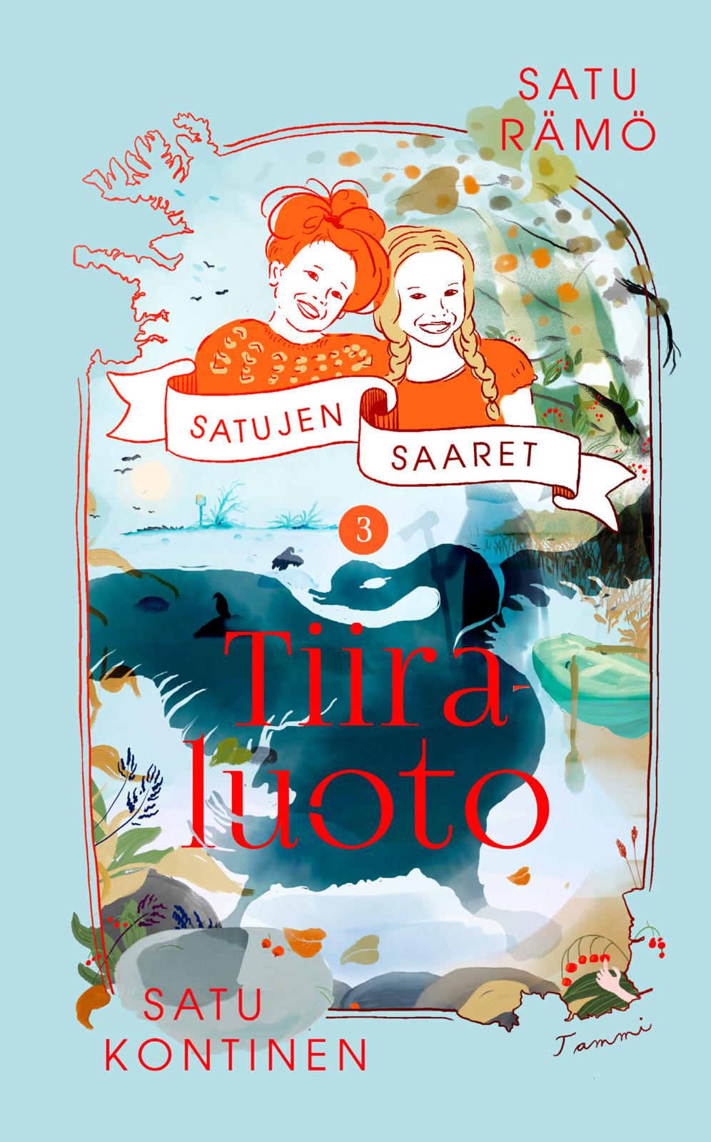 Etukansi. Satu Kontinen Tiiraluoto