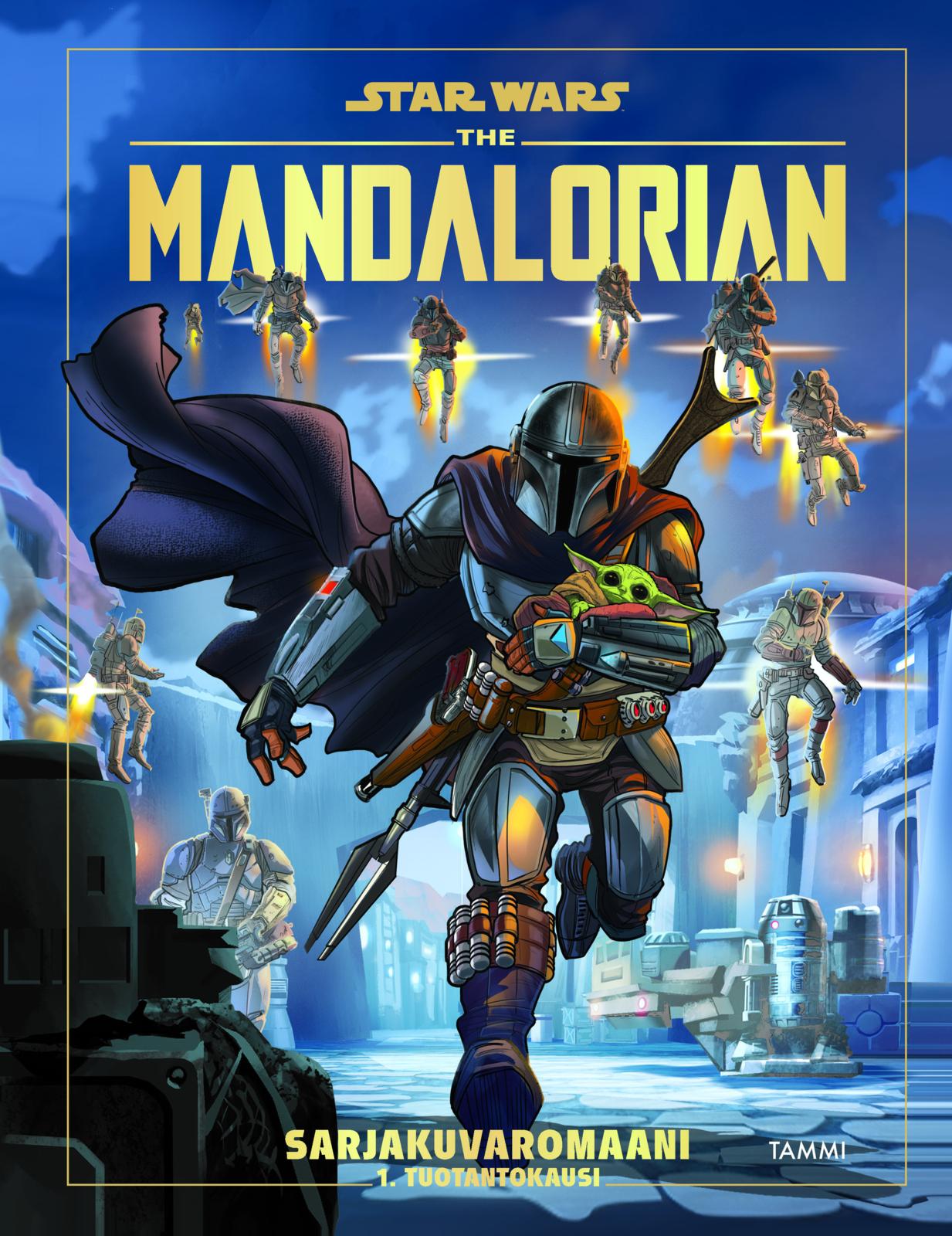 Etukansi. Alessandro Ferrari Star Wars. The Mandalorian. Sarjakuvaromaani
