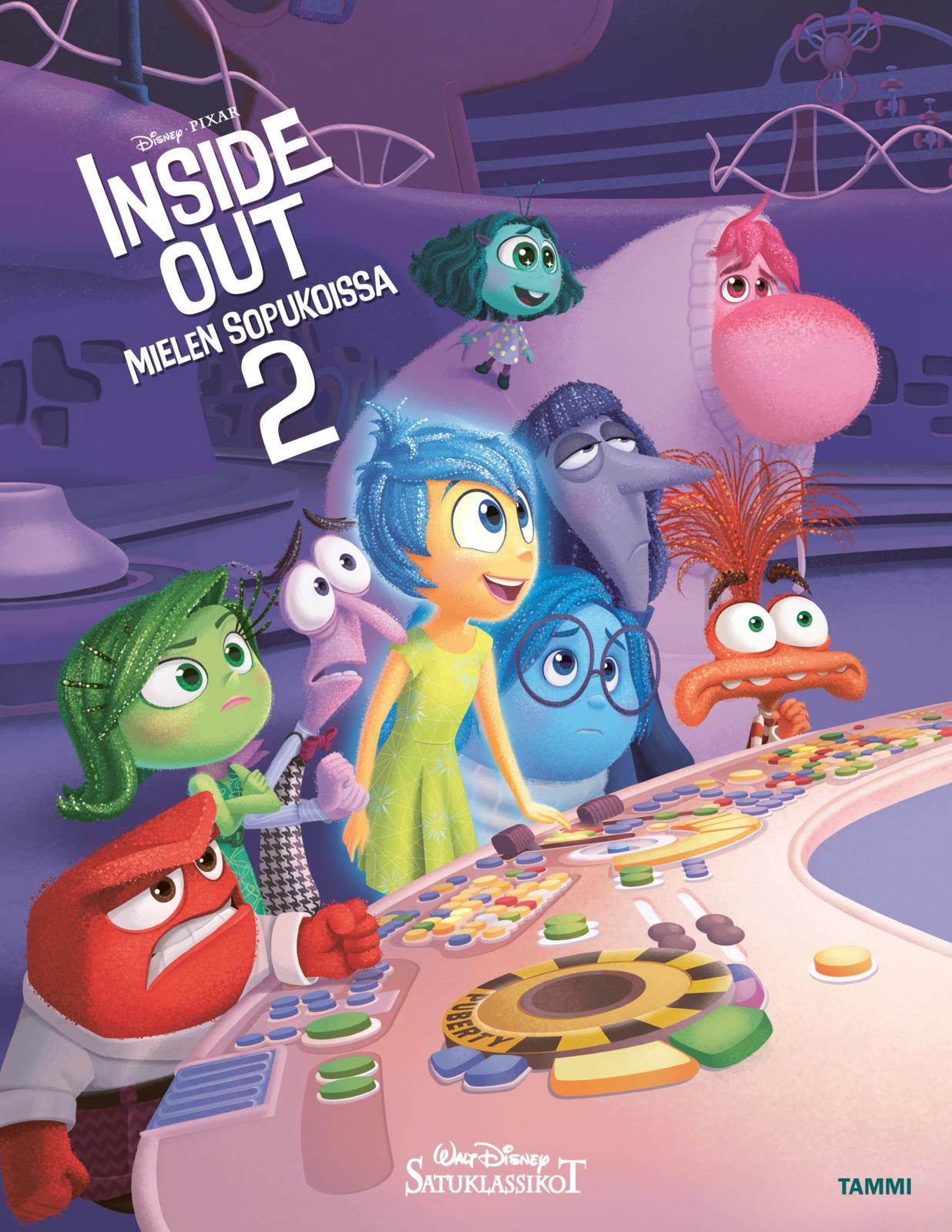 Etukansi. Disney Disney Pixar. Inside Out 2. Satuklassikot