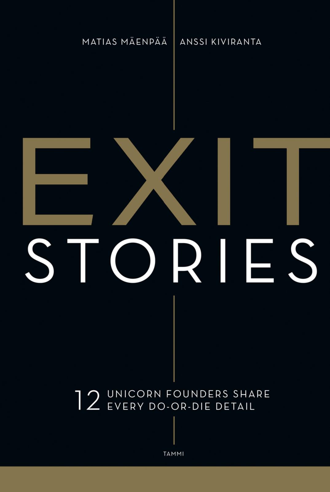 Etukansi. Anssi Kiviranta Exit Stories