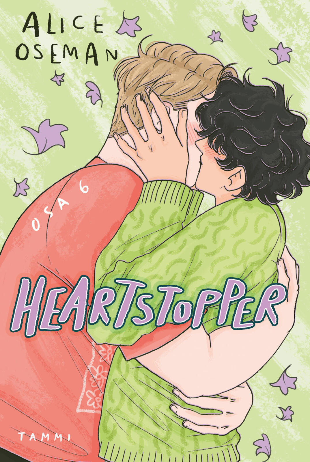 Etukansi. Alice Oseman Heartstopper. Osa 6