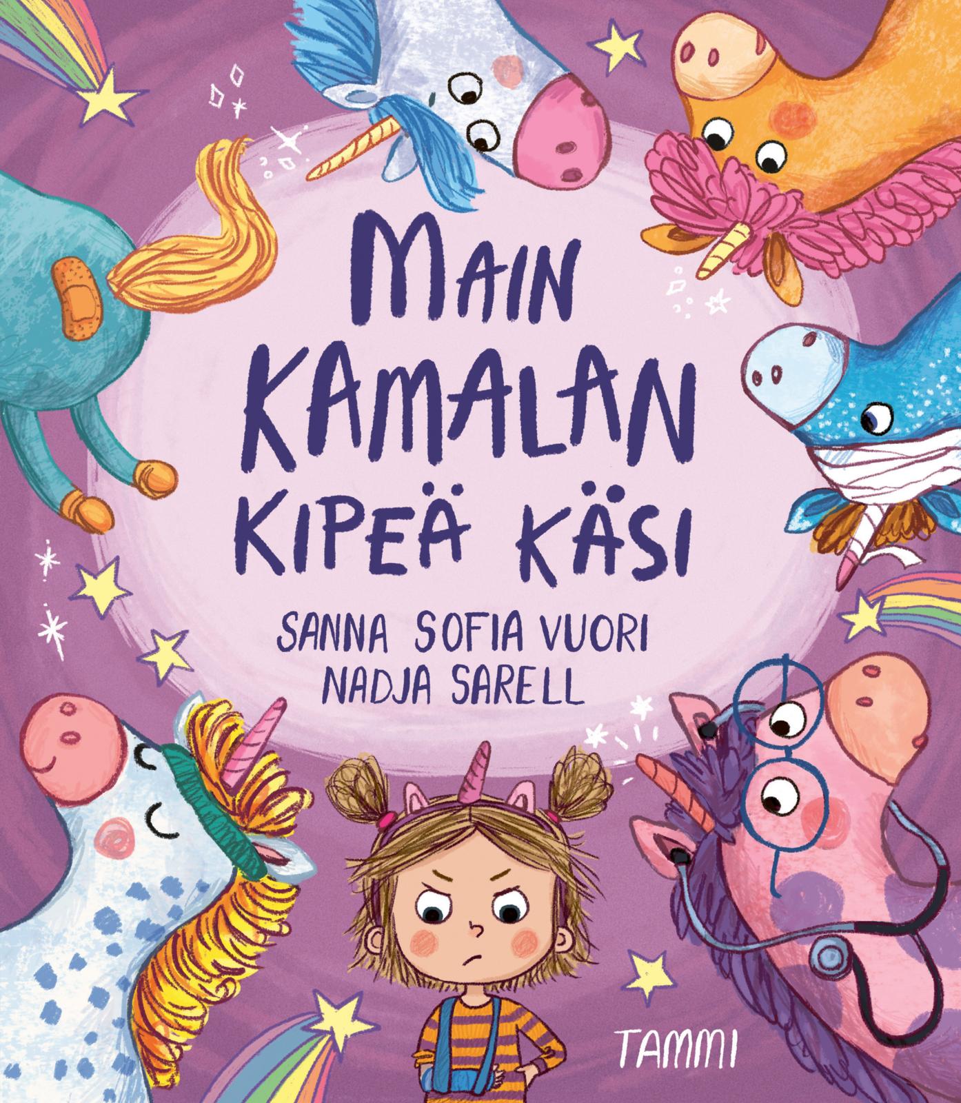 Etukansi. Nadja Sarell Main kamalan kipeä käsi