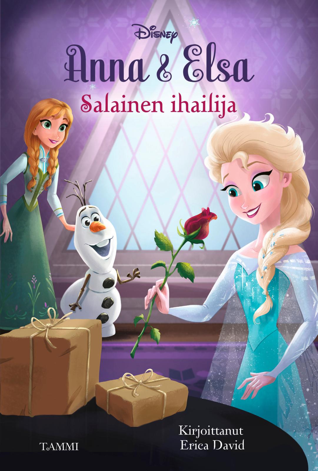 Etukansi. Disney Frozen. Anna & Elsa. Salainen ihailija